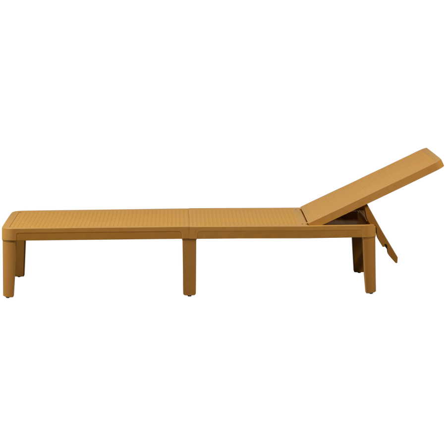 WOOOD Jinte solvogn, justerbar 4 pos. - gul polypropylen