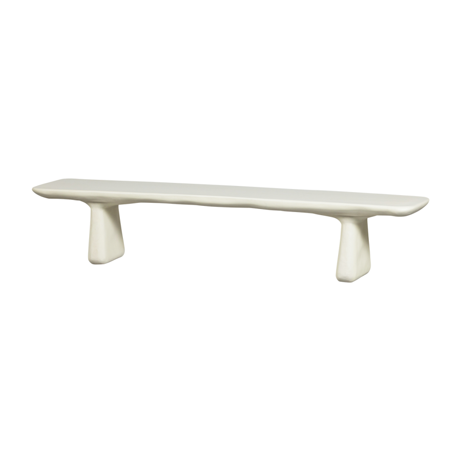 WOOOD Loggia hagebenk 227x40 cm forsterket fiber natur