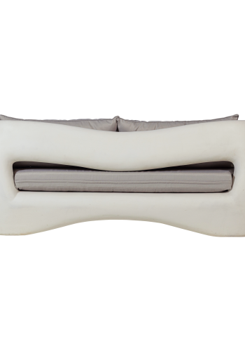 WOOOD Viale Garden 2-seters loungesofa i forsterket fiber, naturfarget