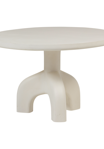 WOOOD Luno hagebord �120 cm rundt forsterket fiber natur