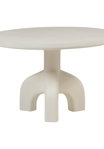 WOOOD Luno hagebord �120 cm rundt forsterket fiber natur