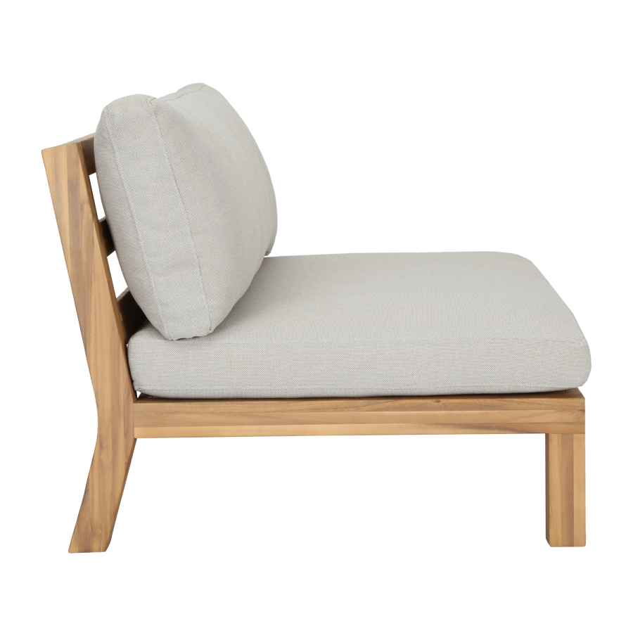 vtwonen Relax Tuin Modulair Lounge Chair Acacia Wood Natural [Fsc]