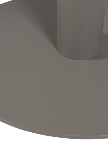 WOOOD Vela hagebord rundt aluminium/tre natur/sand [Fsc]