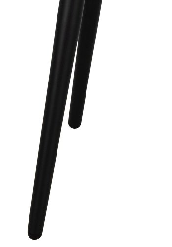 ACT NORDIC Wicklow spisebord, rektangulrt - hvit Unico keramikk og svart metall (140x80)