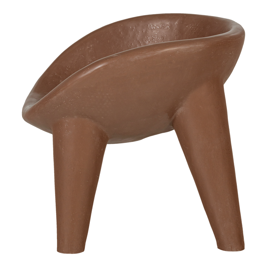 WOOOD Orio hagestol forsterket fiber r�d/brun