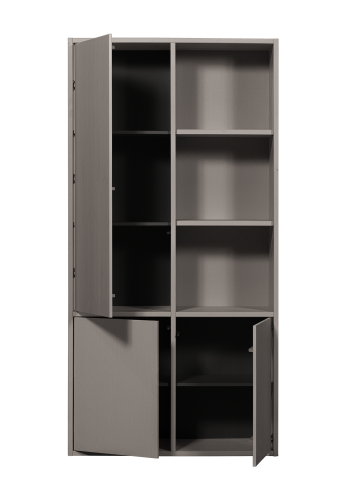 WOOOD Merel Oppbevaringsskap Furu Varm Gr� [Fsc]