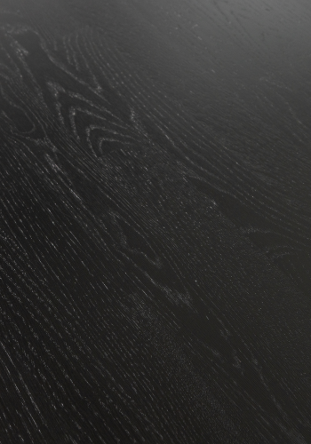 WOOOD Arthur bord ovalt eik svart [Fsc] H-ben