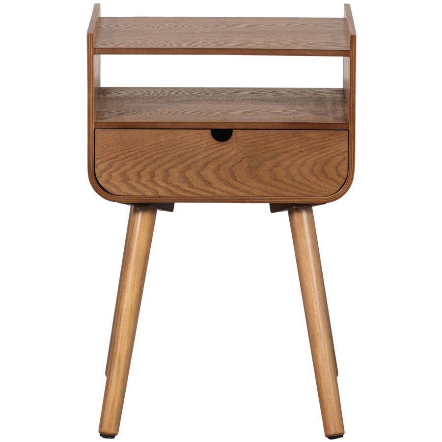 WOOOD Nils nattbord/sidebord i tre naturfarget [Fsc]