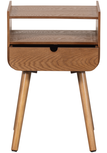 WOOOD Nils nattbord/sidebord i tre naturfarget [Fsc]