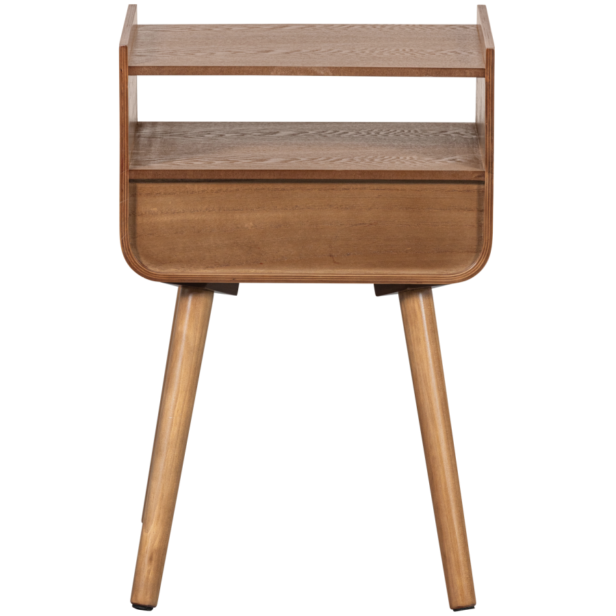 WOOOD Nils nattbord/sidebord i tre naturfarget [Fsc]