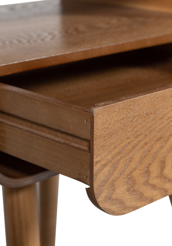 WOOOD Nils nattbord/sidebord i tre naturfarget [Fsc]