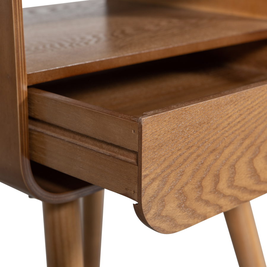 WOOOD Nils nattbord/sidebord i tre naturfarget [Fsc]