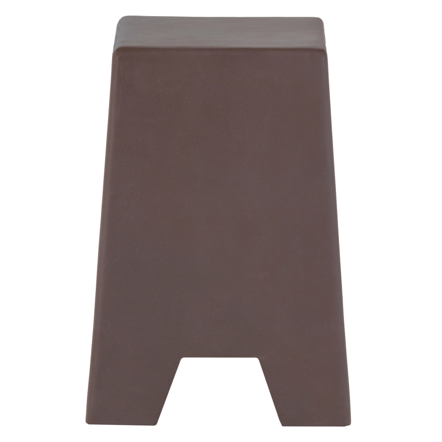 WOOOD Zina sidebord h�yt betong utseende brunt