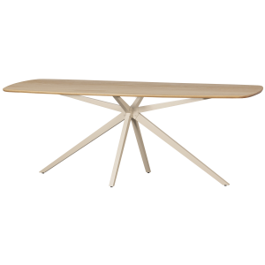 WOOOD Bord Dansk Ovalt Tgl 220X100 Cm Gjennomsiktig [Fsc]