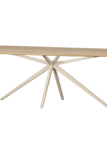 WOOOD Bord Dansk Ovalt Tgl 220X100 Cm Gjennomsiktig [Fsc]