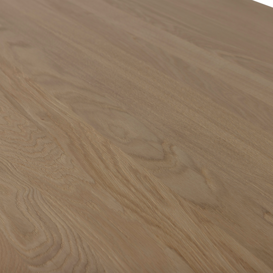 WOOOD Tablo-bord rundt, 180 x 100 cm, gjennomsiktig [Fsc]