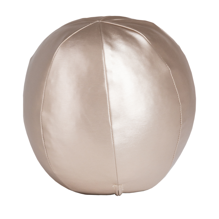 WOOOD Rodeo Ball Pute Liten Metallisk Naturfarget
