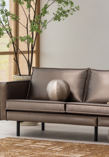 WOOOD Rodeo Ball Pute Liten Metallisk Naturfarget