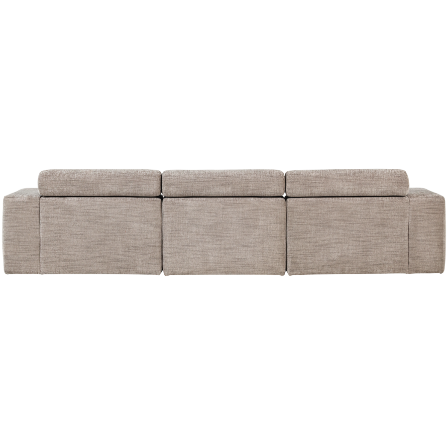 WOOOD Novi Chaiselong Sofa Venstre Naturmelert