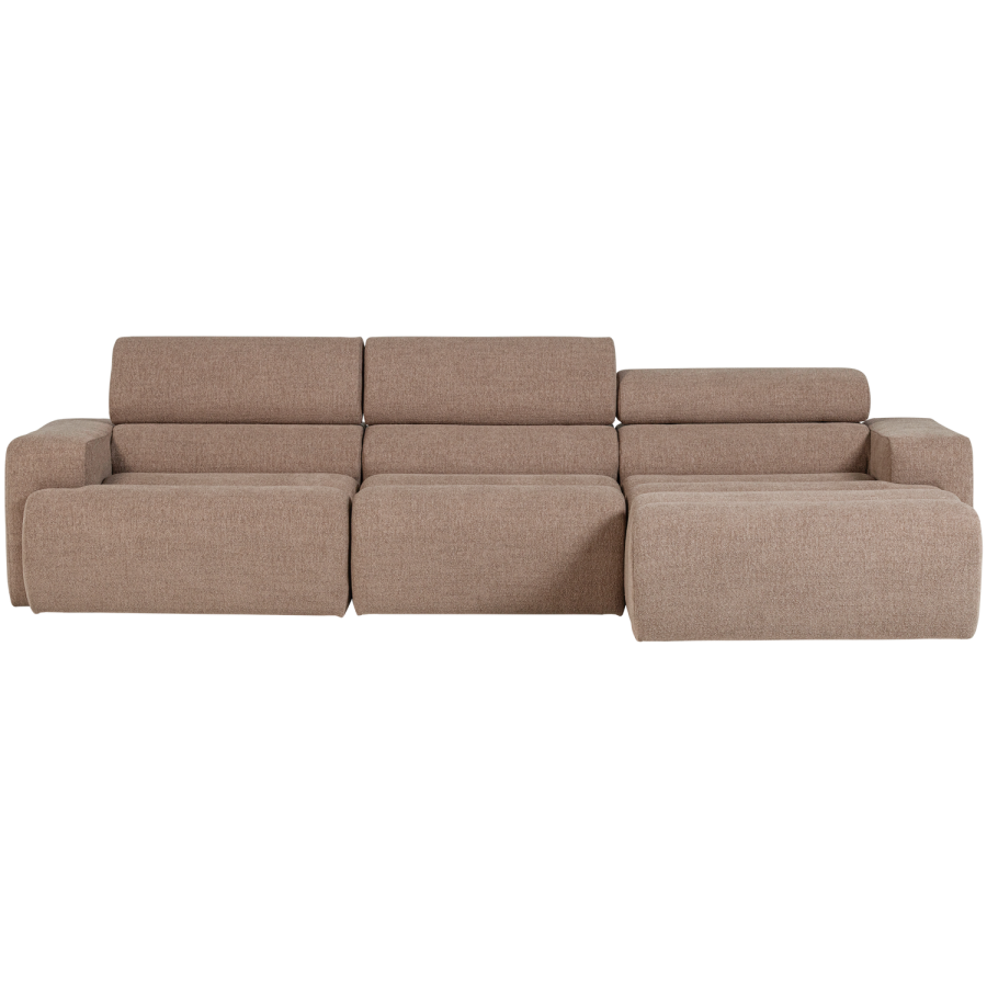 WOOOD Novi Chaiselong Sofa H�yre Boucle Taupe