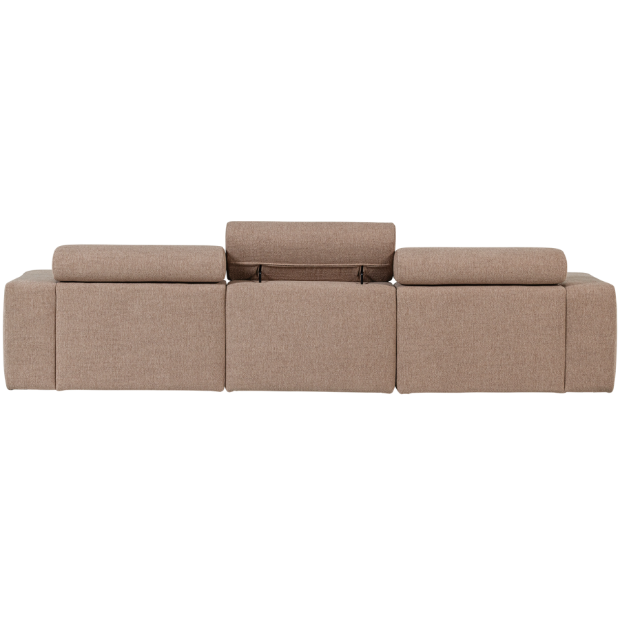 WOOOD Novi Chaiselong Sofa H�yre Boucle Taupe