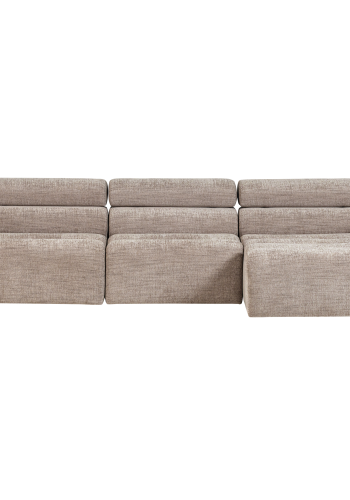 WOOOD Novi Chaiselong Sofa Right Natural Melange