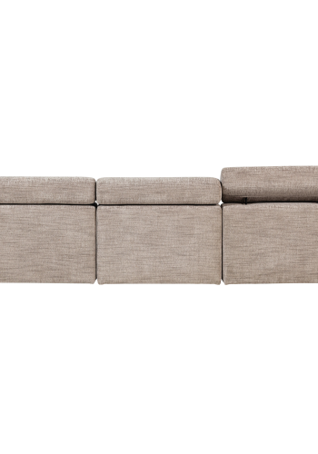 WOOOD Novi Chaiselong Sofa Right Natural Melange