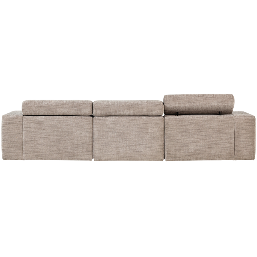 WOOOD Novi Chaiselong Sofa Right Natural Melange