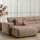 WOOOD Novi Chaiselong Sofa Venstre Boucle Taupe