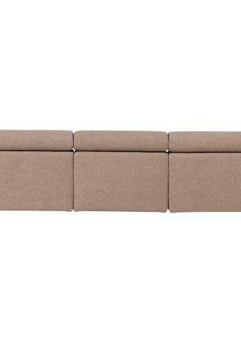 WOOOD Novi Chaiselong Sofa Venstre Boucle Taupe