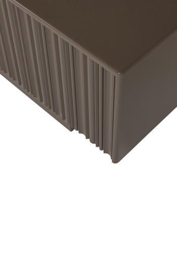 WOOOD Nova TV-skap 200 cm furu tr�ffelbrun [Fsc]