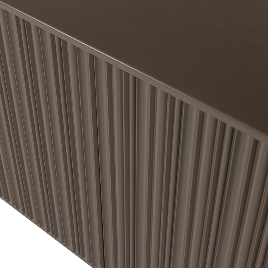 WOOOD Nova TV-skap 200 cm furu tr�ffelbrun [Fsc]