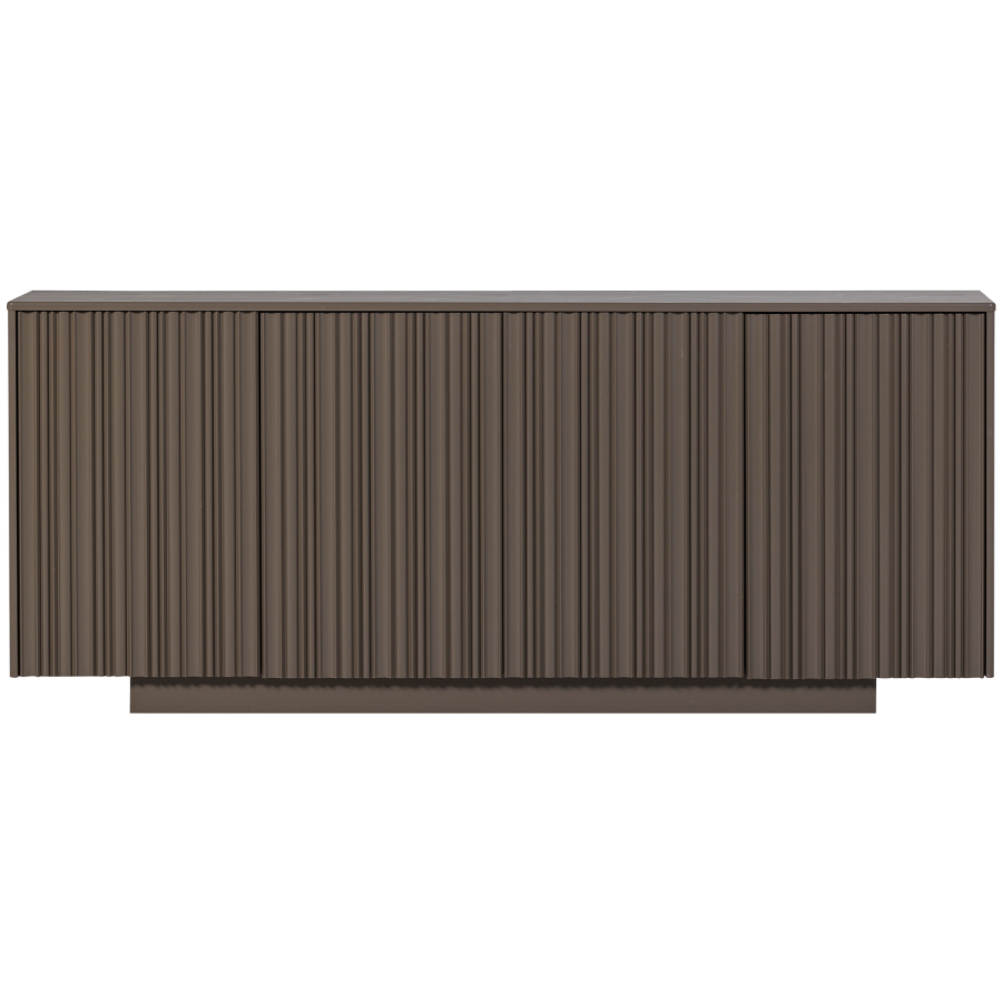 WOOOD Nova skjenk 200 cm furu tr�ffelbrun [Fsc]