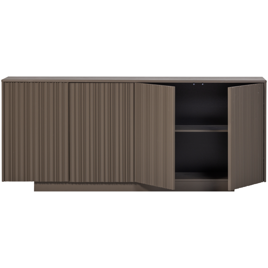 WOOOD Nova skjenk 200 cm furu tr�ffelbrun [Fsc]