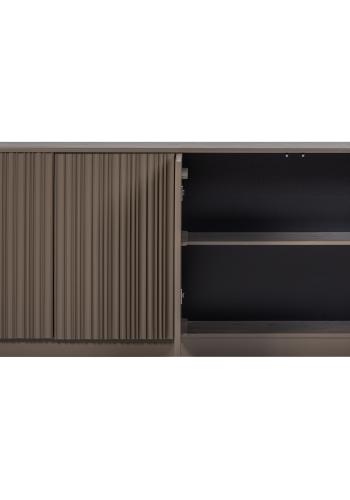 WOOOD Nova skjenk 200 cm furu tr�ffelbrun [Fsc]