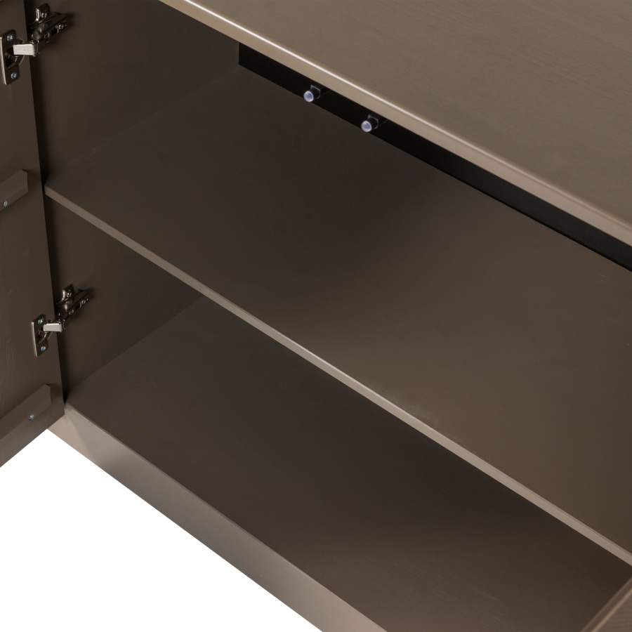 WOOOD Nova skjenk 200 cm furu tr�ffelbrun [Fsc]