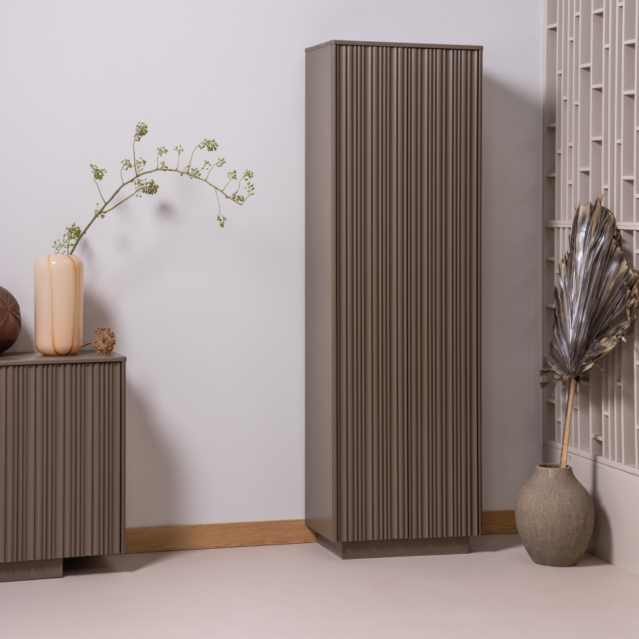 WOOOD Nova h�yskap furu tr�ffelbrun [Fsc]