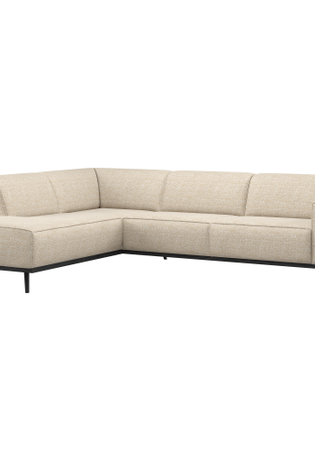 WOOOD Statement hj�rnesofa venstre beige melange
