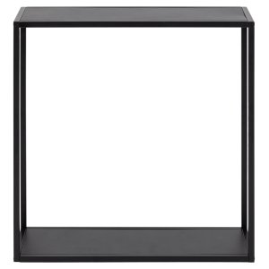 ACT NORDIC Geelong vghylde, m. 2 hylder - sort metal (60x60)