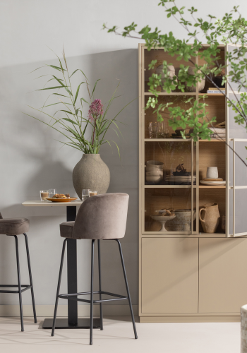 WOOOD Casa Vitrineskap Furu Leire [Fsc]