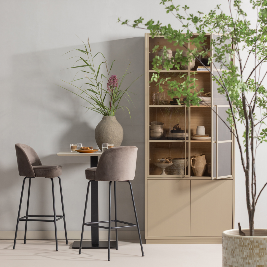 WOOOD Casa Vitrineskap Furu Leire [Fsc]