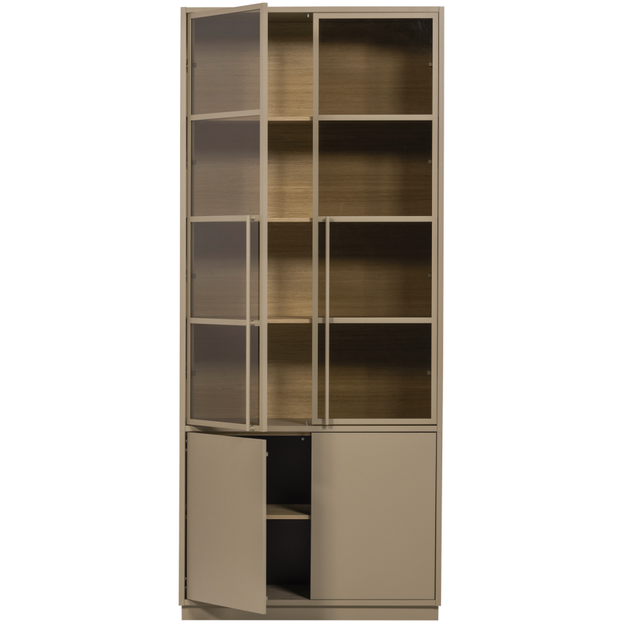 WOOOD Casa Vitrineskap Furu Leire [Fsc]