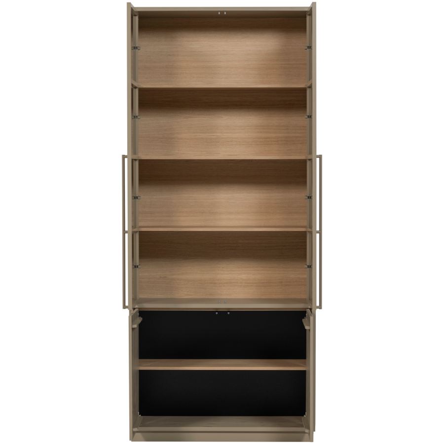 WOOOD Casa Vitrineskap Furu Leire [Fsc]