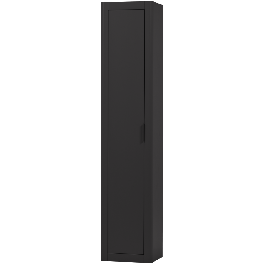 WOOOD Gunnar Lite H�yskap Furu Matt Svart [Fsc]