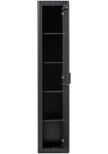 WOOOD Gunnar Lite H�yskap Furu Matt Svart [Fsc]