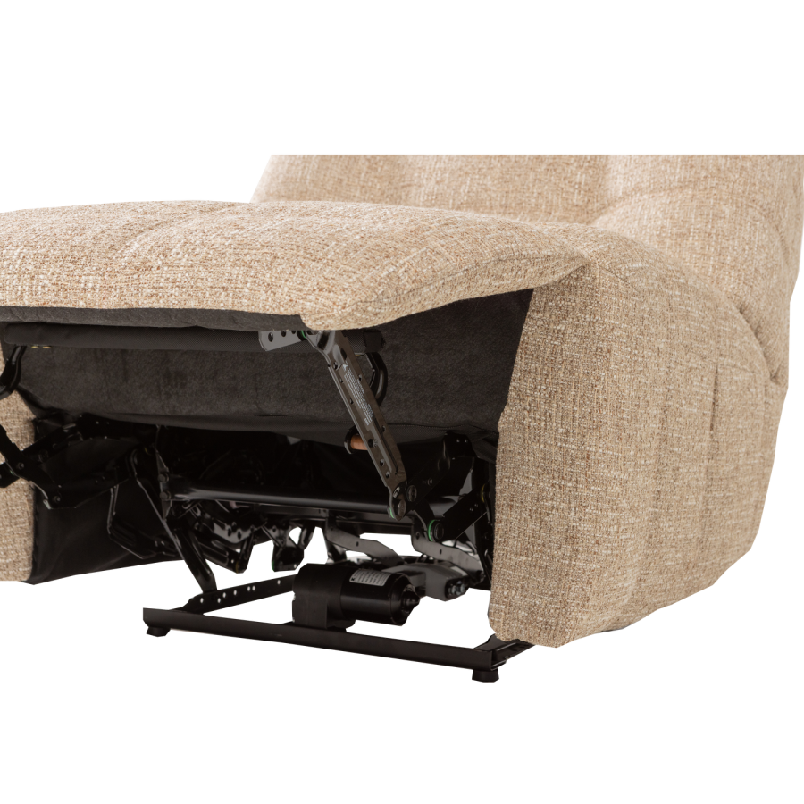 WOOOD Hein elektrisk lenestol naturmelert