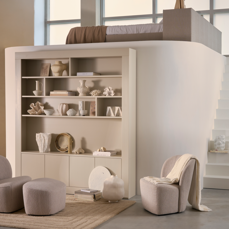 vtwonen Wallcover Veggskap 210 Cm Furust�v [Fsc]