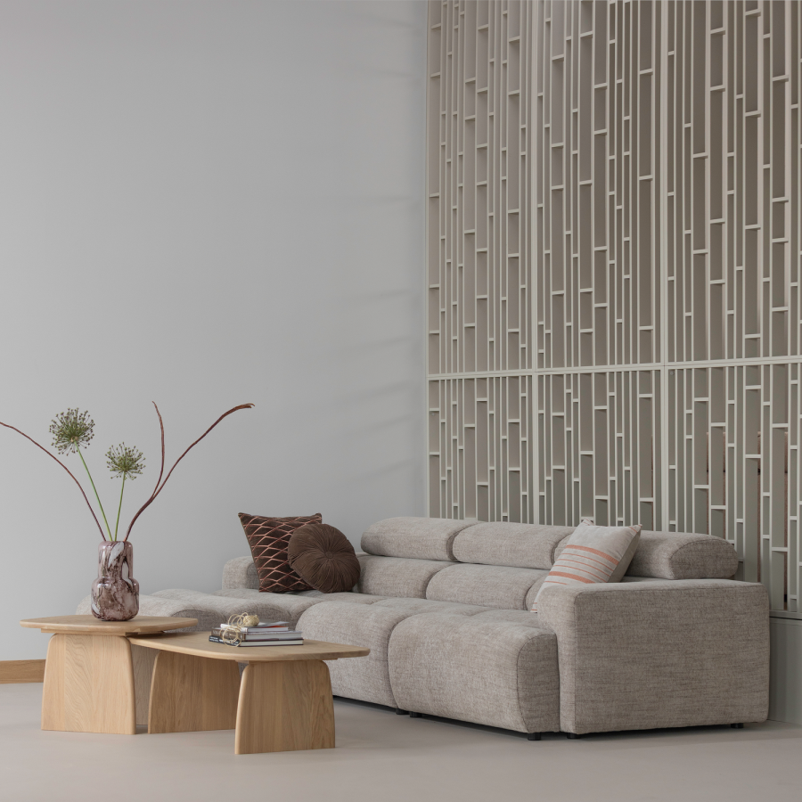 WOOOD Tablo salongbord 110 cm eik gjennomsiktig [Fsc]