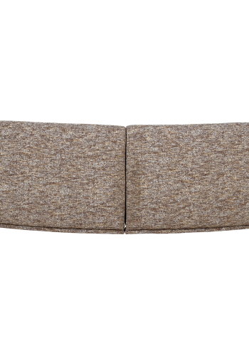 WOOOD Batavier halvrund sofa 4-seter lys brun melert