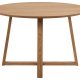 ACT NORDIC Malika spisebord, rund - natur egefiner og eg (120)